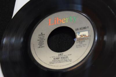Kenny Roger's: Lady/Sweet Music Man 7'', 45 RPM Liberty Records