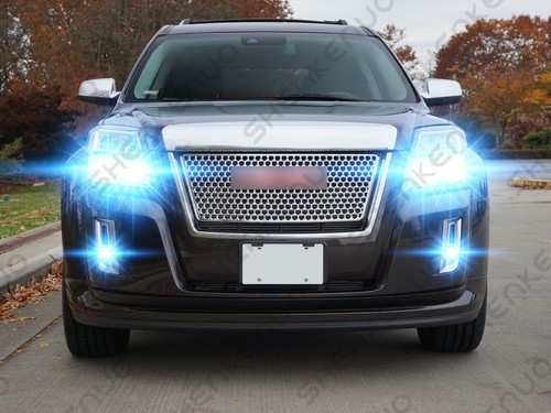 For GMC Terrain 2010-2015 6X LED Headlight Hi/Lo Beam + Fog Light Bulbs 8000K GL - Bild 12 von 12