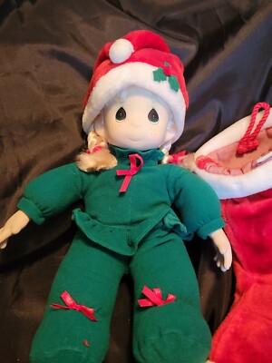 Stocking Precious Moments Vintage “Christmas Doll