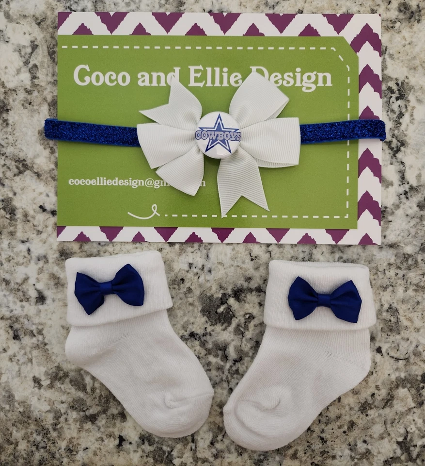 Vaqueros Bebé/Bebé Niña Conjunto Vaqueros Bebé Regalo Niña Dallas Fútbol Bebé Regalo Foto 3 de 3