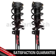 2x Focus Auto Parts Front Suspension Strut and Coil Spring Assembly For Audi A3