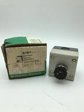 Klockner-Moeller KC-NA Selector Push Button Switch 10 Amp 600 Volt AC 2 Position