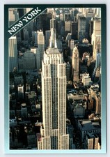 Empire State Building Center New York City Vintage 4x6 Postcard SBP12