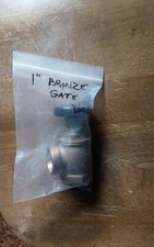 1" FIP bronze gate valve
