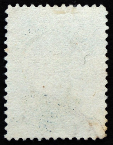 U.S. Used Stamp Scott #185 5c Taylor. Jumbo. Circle 5-Point Star Fancy Cancel. - Picture 2 of 2