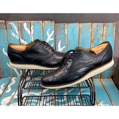 Cole Haan Original Grand Mens Sz 13M C21130 Wingtip Oxford  display picture 3