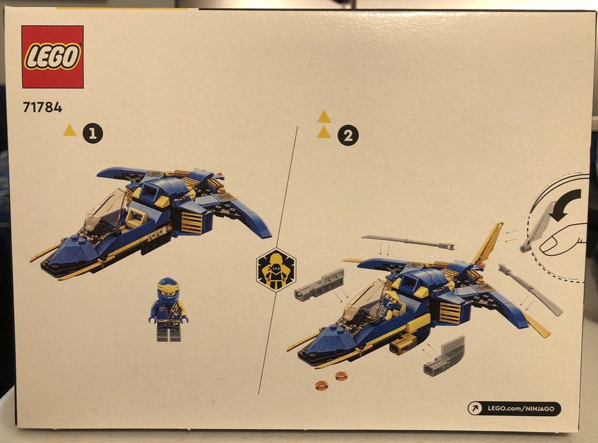LEGO NINJAGO Jay's Lightning Jet EVO 71784 Building Toy | eBay