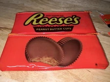 2-Reese's Peanut Butter Cup BACK TO SCHOOL Pencil Bag, Cosmetic Bag, Clutch