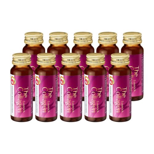 Shiseido The Collagen Luxe Rich Drink 50ml x10 Suplement kosmetyczny Japonia - Zdjęcie 5 z 6