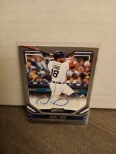 Dawel Lugo 2020 Panini Playbook Auto Autograph #DL Detroit Tigers MJ