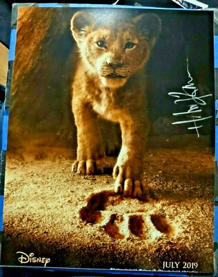 HANS ZIMMER COMPOSER THE LION KING 2019 SIGNED AUTOGRAPH 11X14