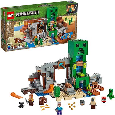LEGO Minecraft 21155 The Creeper Mine [RETIRED] New SEALED 834pc Husk Cow Steve