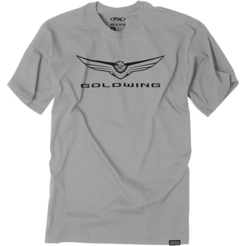 Factory Effex Goldwing Icon T-Shirt - Gray | 2XL - 第 1/1 張圖片