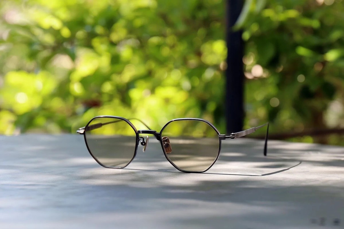 小物 LUNETTA BADA 73/01 1070 Lunetta BADA No.73/01 SUN col.1070 Matte black x glossy black