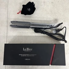 NEW Le Bleu Paris L’rouge  Infrared Hair Straightener Flat Iron