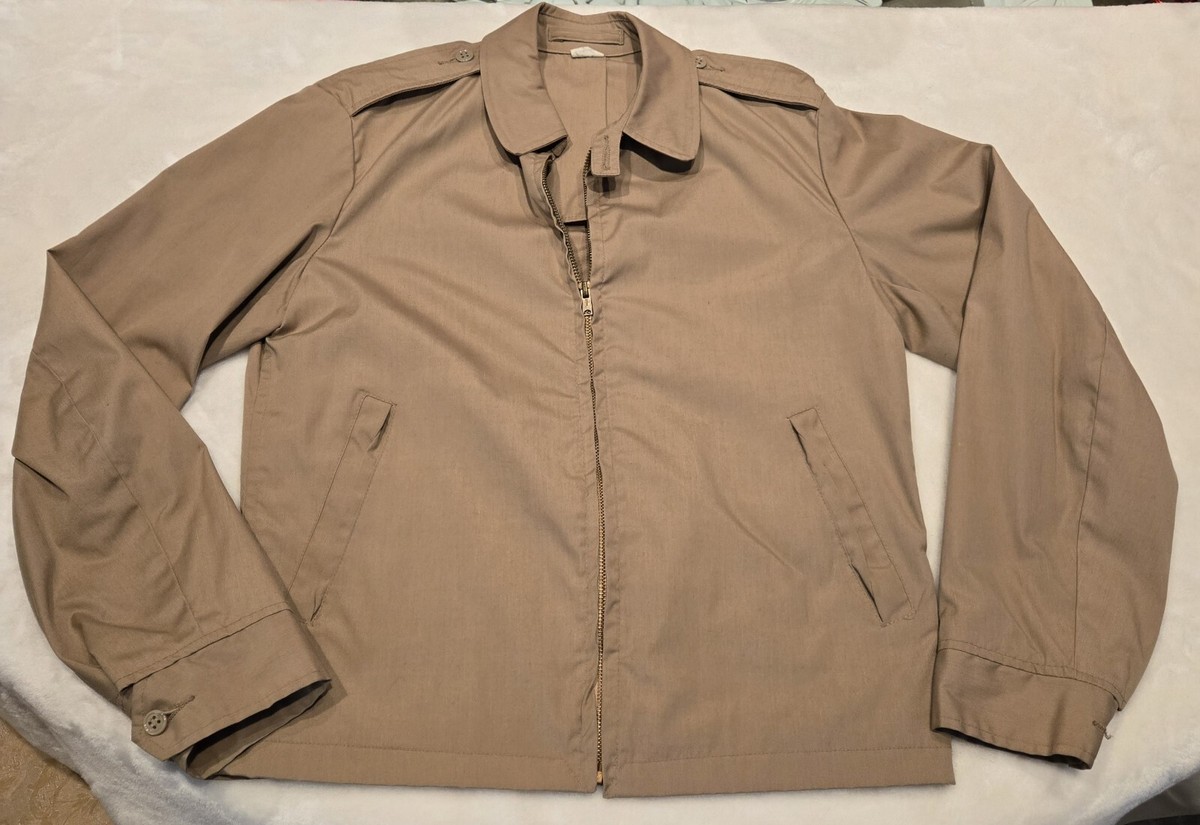70s us navy ボンバージャケット Vintage 1970s/80s U.S. Navy Creighton USA Tanker 36 L Khaki