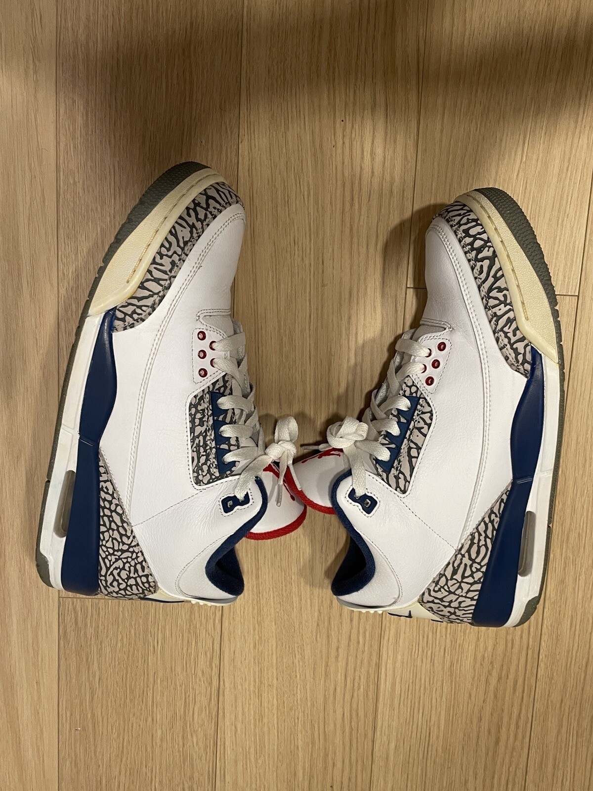 Nike Air Jordan 3 Retro OG True Blue 2016 854262106 used Men's Shoes US Sz 10 eBay