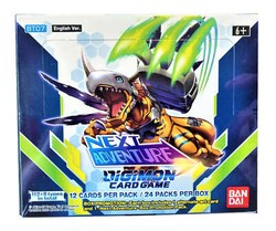 Digimon TCG: Next Adventure Booster Box (24 Packs) - Sealed
