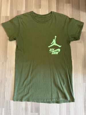 T-Shirt Travis Scott Jordan Cactus Jack Highest oliv