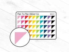 1635-11~~Blank Corner Planner Stickers.