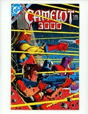 Camelot 3000 #10 1984 DC Comics NM King Arthur Comic Book Mid-Evil Genre Future