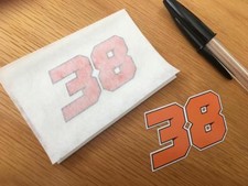 Bradley Smith Race Number 38 (Very Small Pair)
