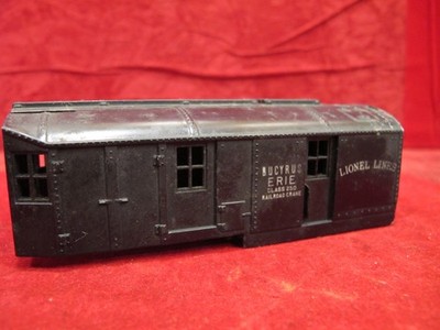 LIONEL POSTWAR PART 2460-2 BLACK CRANE CAB INTACT FOR 2460 6460