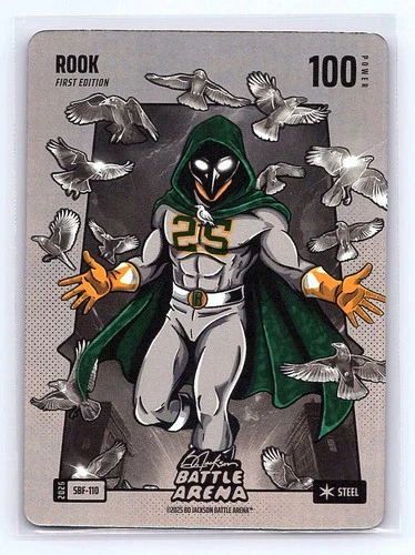 ROOK (Brent Rooker) Bo Jackson Battle Arena #SBF-110 Silver Battlefoil