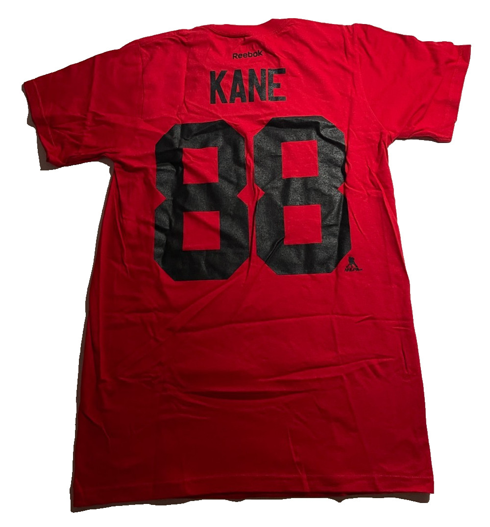 Reebok Chicago Blackhawks Patrick Kane 88 Winter Classic T Shirt S NEW thumbnail 2