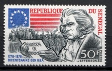 Timbre / STAMP  SENEGAL  1976  Y&T  N° 433  NEUF * avec trace