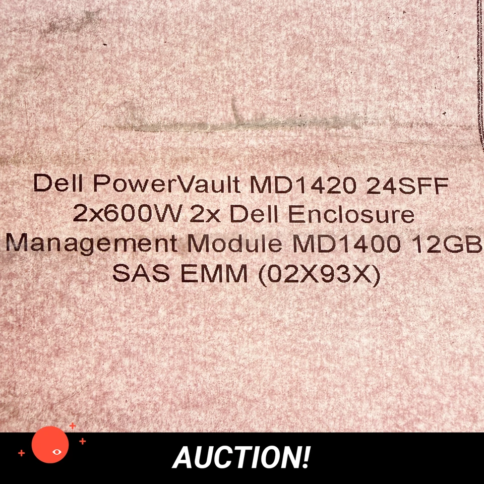 Dell PowerVault MD1420 24-SFF with 2x 600W Power Supplies I 2x Dell EMM 12Gb SAS - Bild 4 von 4