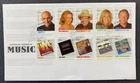 2012 Australian Legends Of Music Gummed Stamps FDC First Day Cover Melbourne Pmk