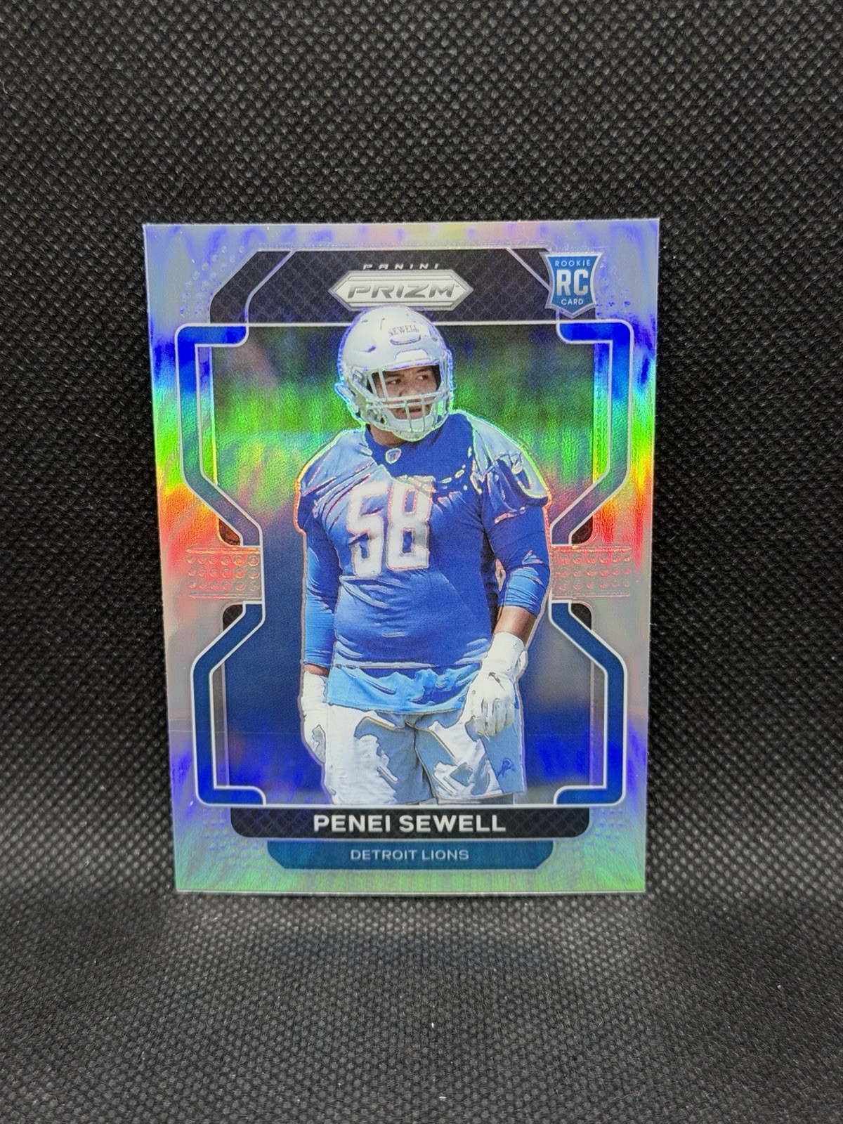 2021 Panini Prizm Penei Sewell Rookie Prizm Silver Refractor RC #429 Lions 🦁