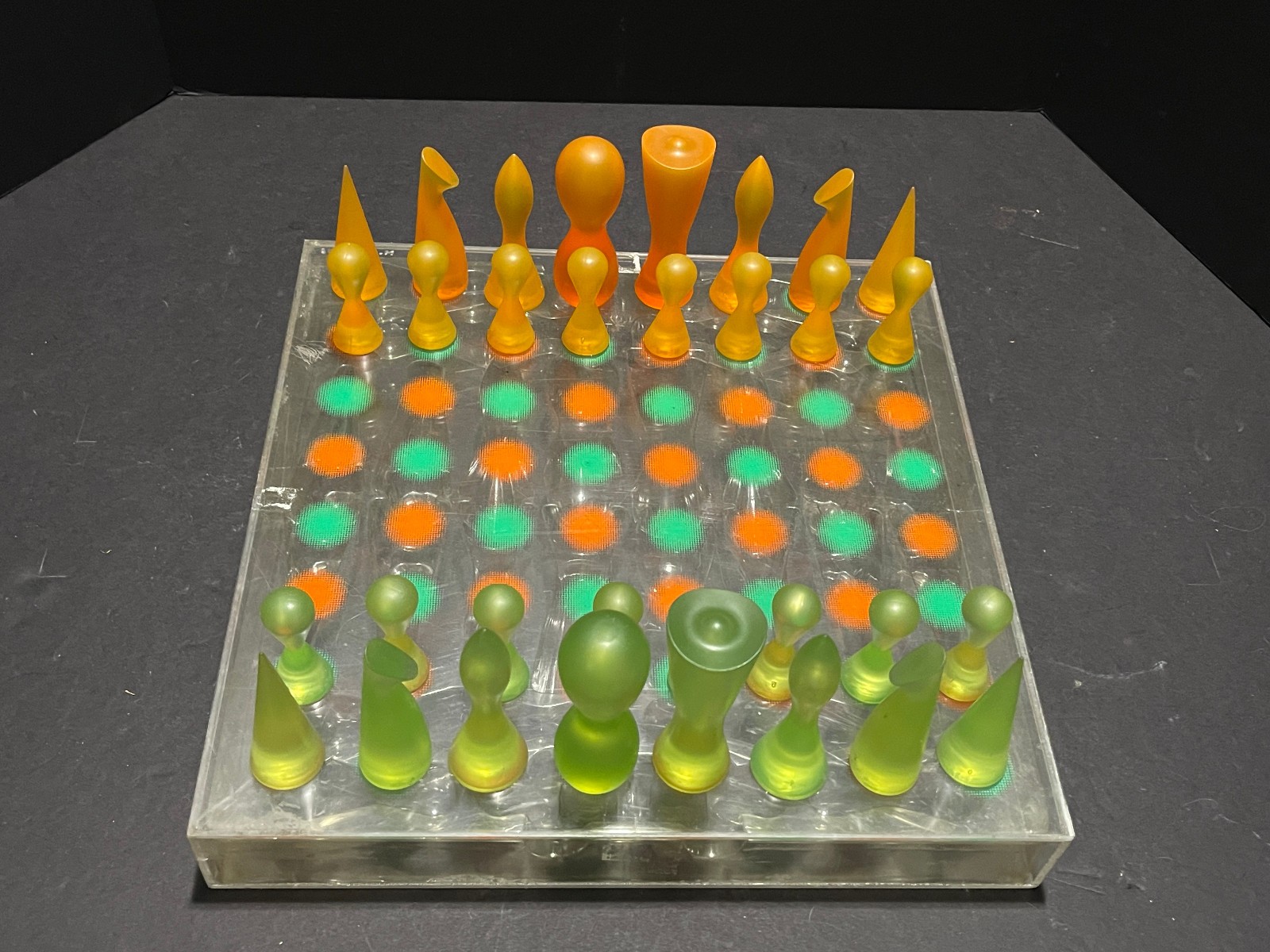 Futuristic  Chess Set - designed by Karim Rashid - Modern Props Hollywood