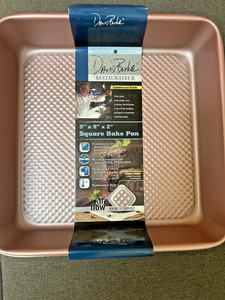 NEW! David Burke Gourmet Pro Heavy Duty 9 x 9 x 2 inch square Baking Pan