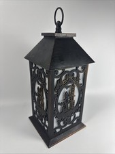 HALLOWEEN DECORATIONS LED CANDLE LIGHT VINTAGE WITCH CASTLE HANGING LANTERN 12