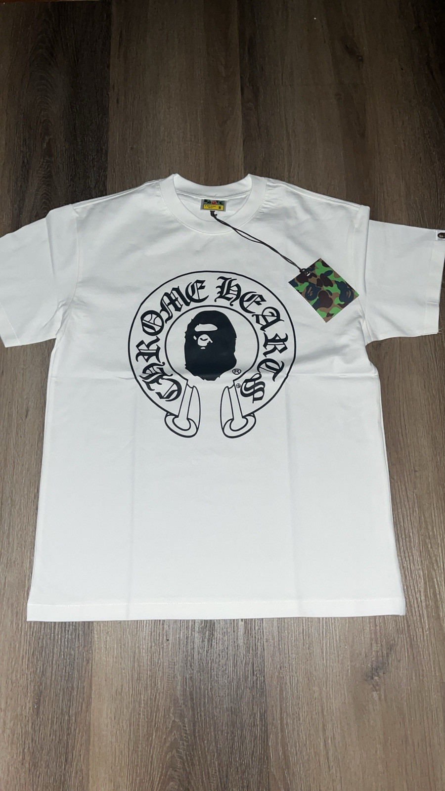 Bape Graphic Tee Streetwear Cotton Short Sleeve Shirt