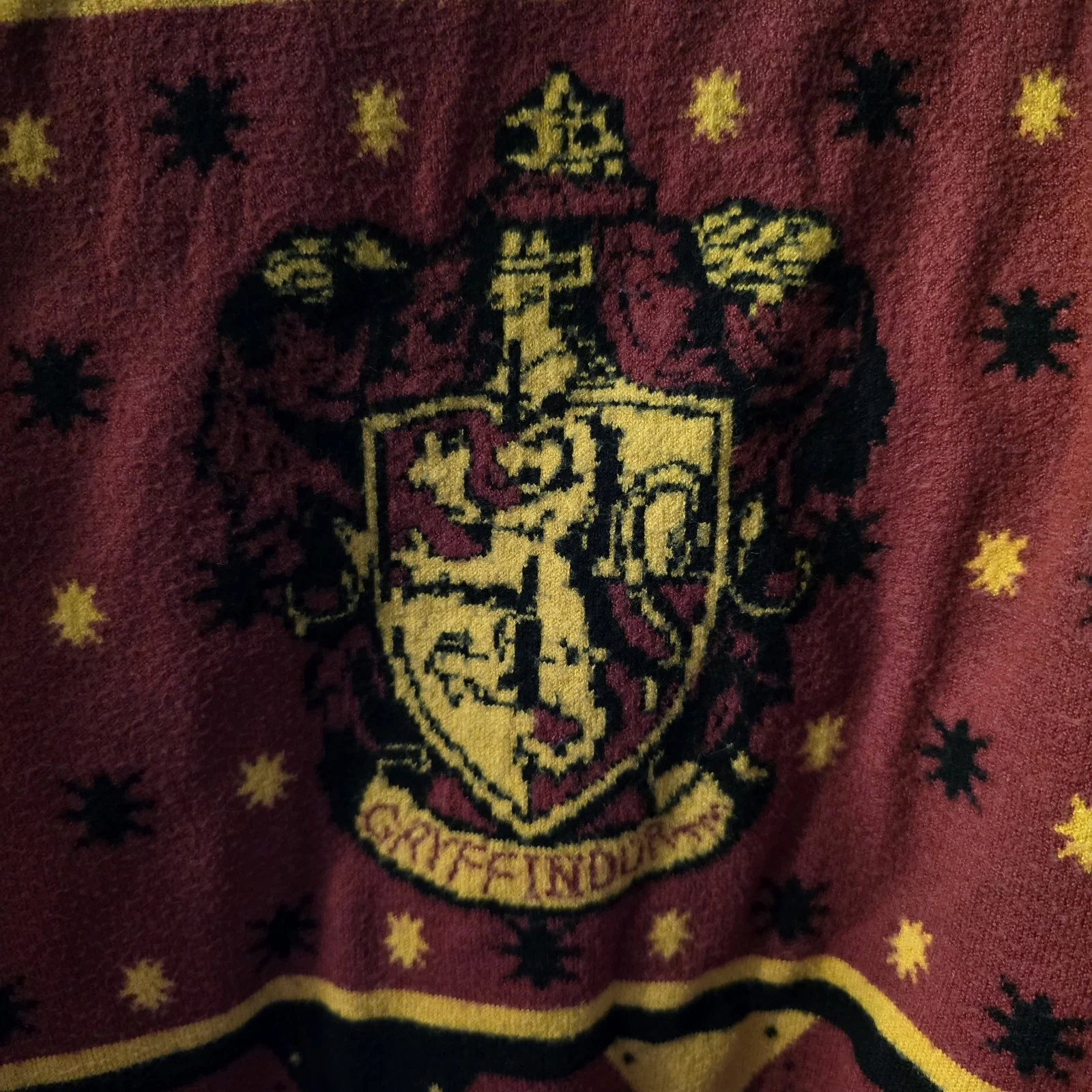 Harry Potter Hot Topic Gryffindor Ugly Christmas Sweater