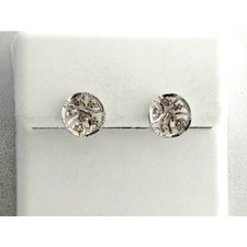 Le Vian 14K White Gold Stud Earrings 1/8 cts Chocolate Diamond Jewelry for Women