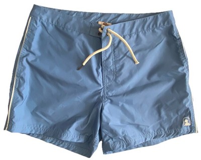 NEW Dandy Del Mar Board Shorts Mens 31  Light Blue Color Swim Trunks Nylon