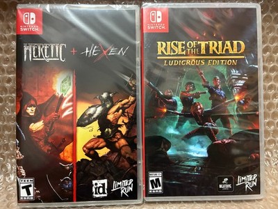 Heretic + Hexen & Rise of the Triad - Limited Run Games (Nintendo Switch) NEW