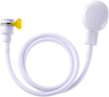 Sink Spray Rubber Hose, Sink Hose Attachment for Faucet Portable Sink Hose Fauce