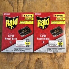 2 Pack -  Raid Large Roach Baits Double Contr...