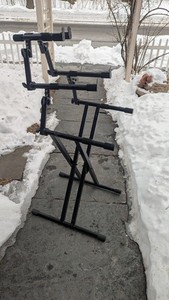 Proline 3 Tier Double X-Braced Keyboard Stand