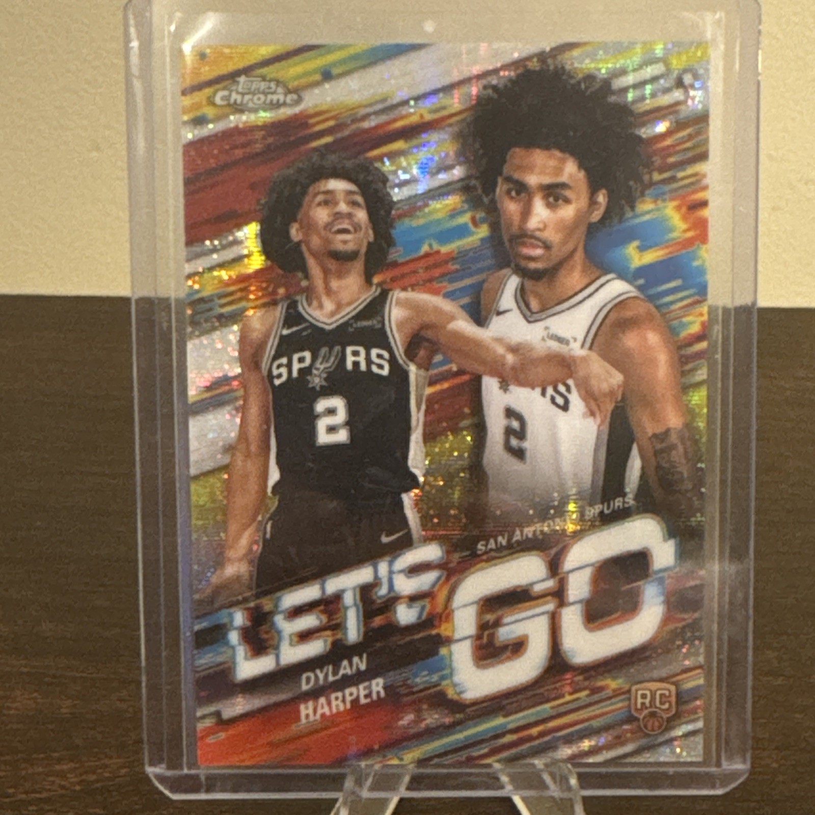 2025 Topps Chrome- Dylan Harper Let’s Go SSP 🔥🔥 Clean Looking!