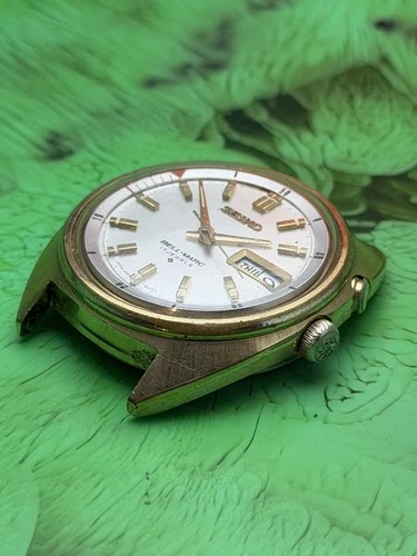 Seiko Bell-Matic 4006-6011 Automatic Alarm Watch 37.5mm Vintage Running