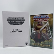 Masters Of The Universe Classics Chief Carnivus Figure Mattel With Mailer New