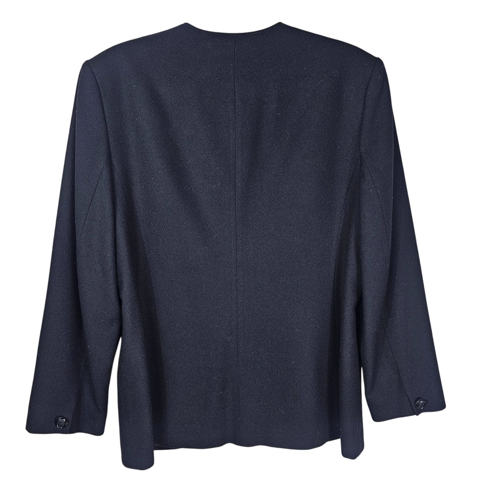 Vintage Pendleton Virgin Wool Blazer Jacket 16 Bl… - image 2