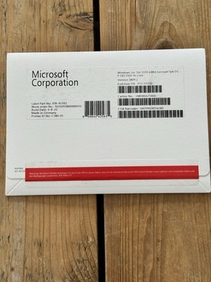 Windows Server 2019 Standard, Deutsch 16 Core OEM Vollversion mit MwSt Rechnung