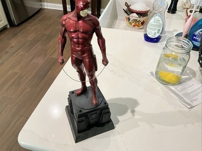 Warner Bros Marvel Comics DareDevil Dare Devil Statue Figure 1998 No Original Bo